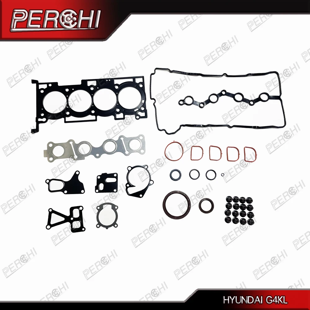 Per HYUNDAI GENESIS Coupe 2.0 T 2011-2014 G4KL Kit guarnizioni testata completa per revisione motore OEM 20920-2CA01