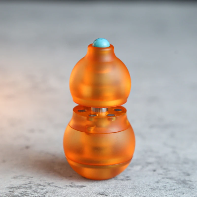 الحظ والازدهار القرع EDC لعبة لتخفيف التوتر بطاقة مغناطيسية ميكانيكية انتهازي المغناطيسي الإرتفاع فنجر سبينر السقاطة