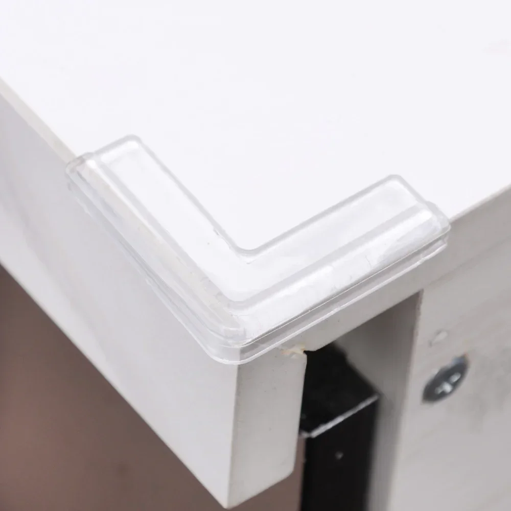 16/1Pc Child Anti-collision Angle Transparent Safety PVC Table Corner Pad Baby Collision Proof Protector Table Corner Bumper