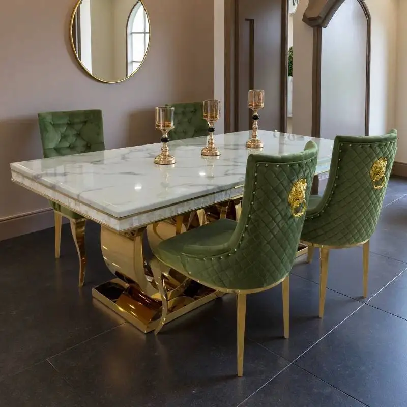 Design Decorations Dining Table Luxury Modern Dinette Console Restaurant Tables Salon Island Muebles Para Hogar Furniture Home