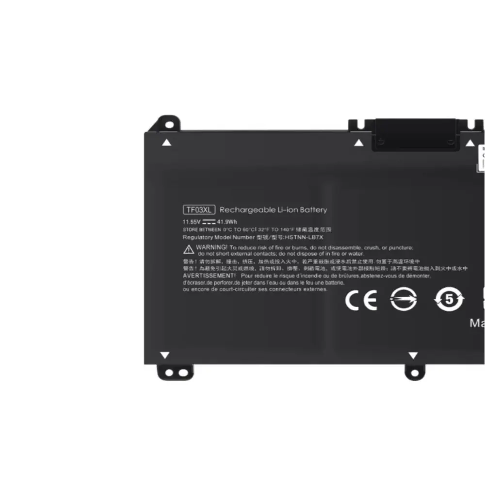 Baterai Laptop TF03XL baru untuk Paviliun HP 15-CC Pavilion HSTNN-UB7J TPN-Q188 TPN-Q189 TPN-Q190 Q191