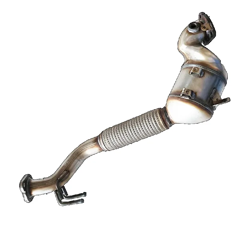 

High quality factory hot selling direct fit exhaust manifold three way catalytic converter for Ford 1.5T 2018