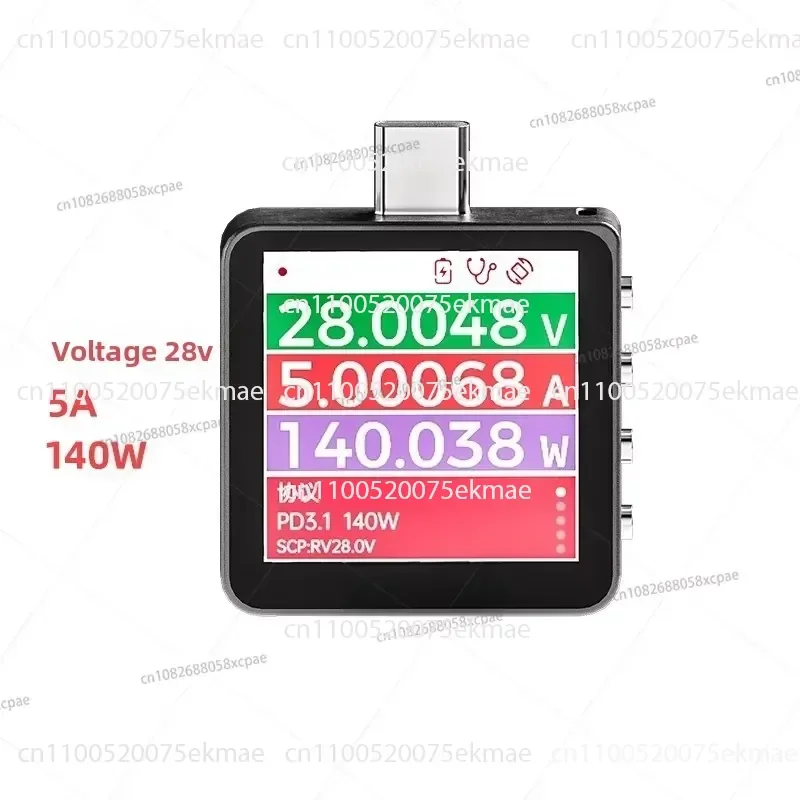 RK-X3 Voltage Current Tester USB Mobile Phone Fast Charging Detector Laptop Charging 2nd Generation
