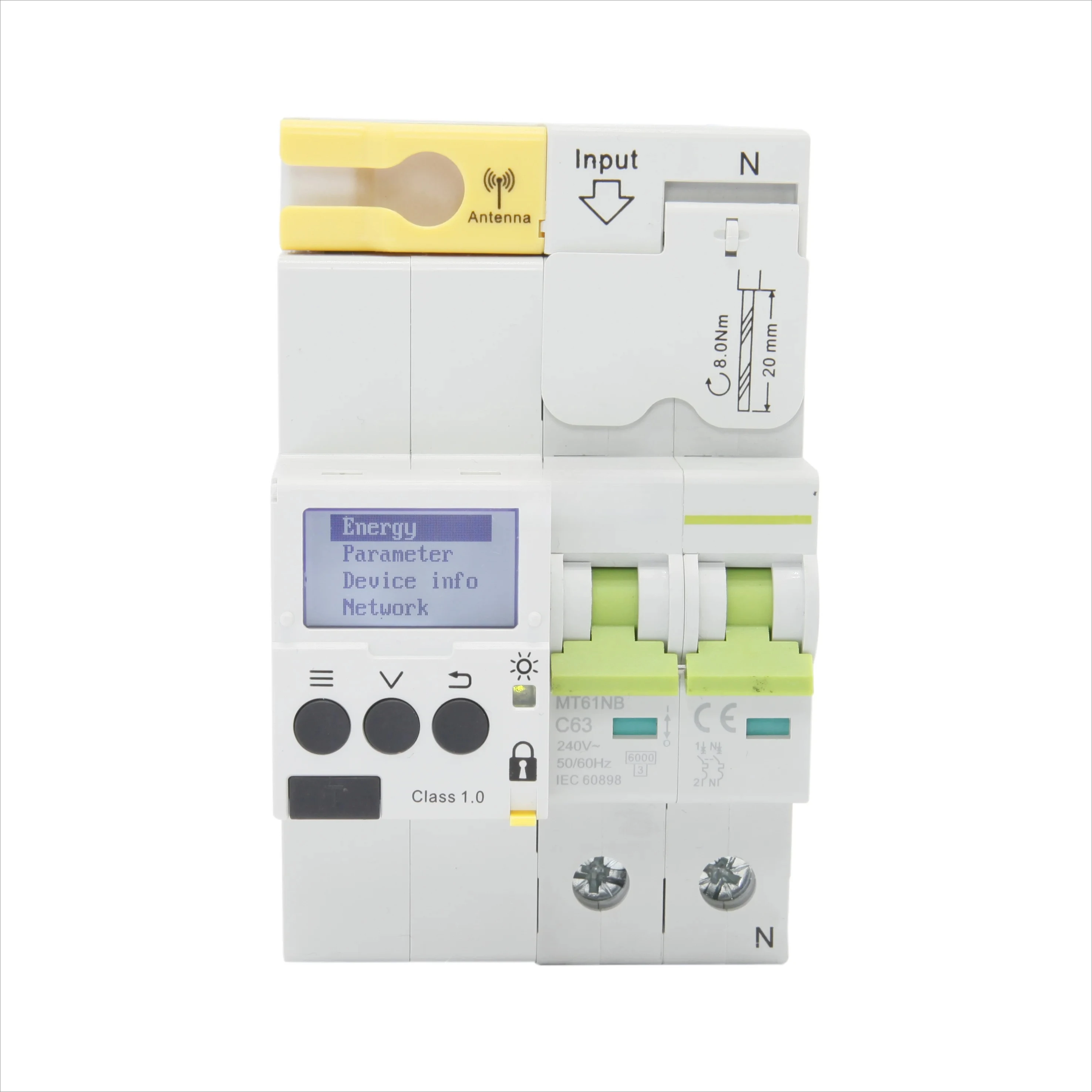 2026 MT61GP-4GS Wholesale Smart Home No Moq Electricity Meter with Gsm Sim Card 4G Smart Mcb 2p 4p Meter Prepaid Meter Single Ph