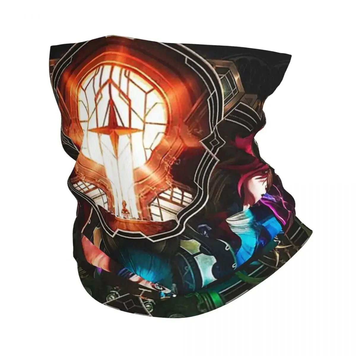 Arcane Bandana Neck Gaiter Printed Jinx Monkey Graffiti Balaclavas Wrap Scarf Warm Headband Riding for Men Women  Breathable