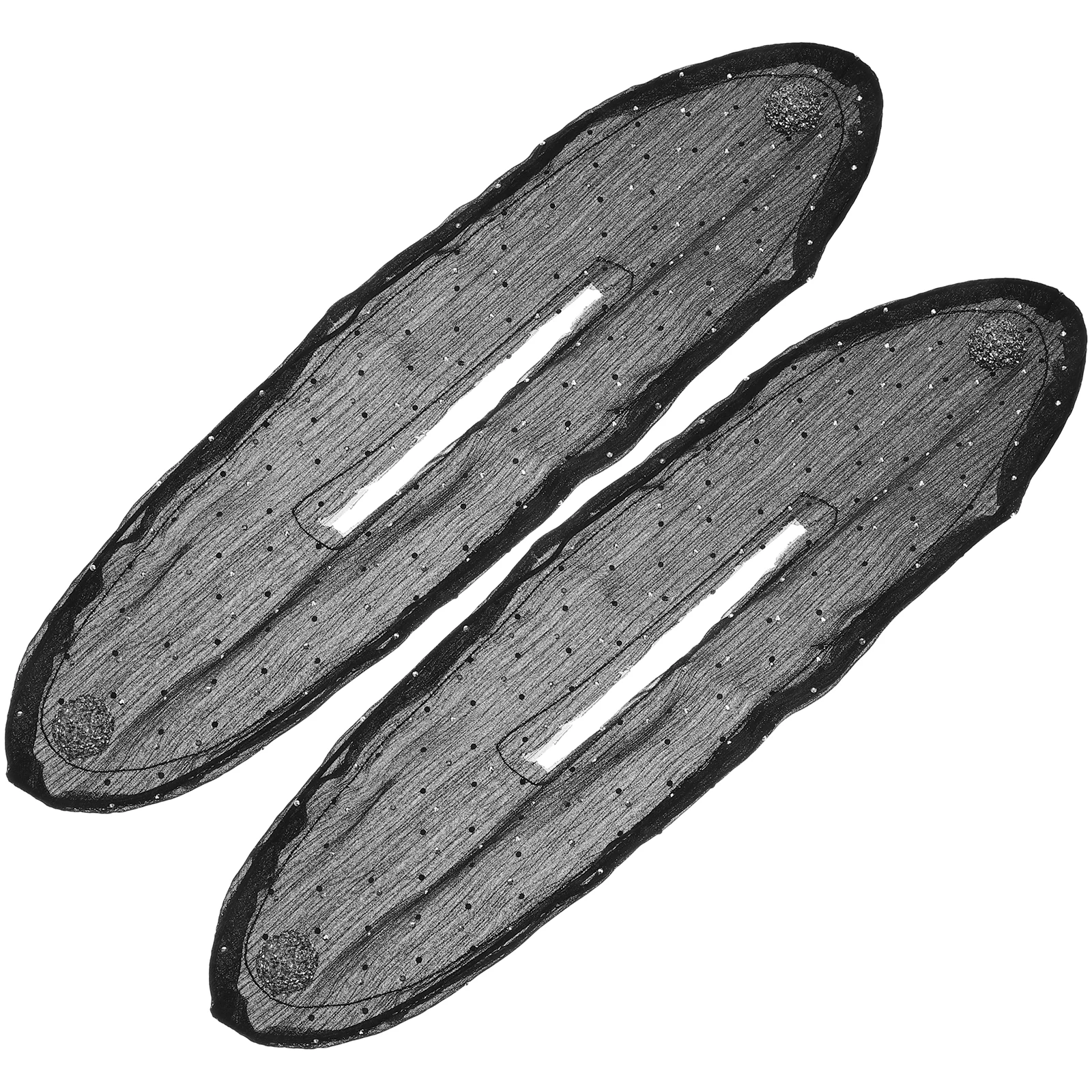 قطعتان من أدوات صانع كعكة الشعر الأنيقة للنساء، أداة تجعيد الشعر الكسولة، أوبدو أنيقة