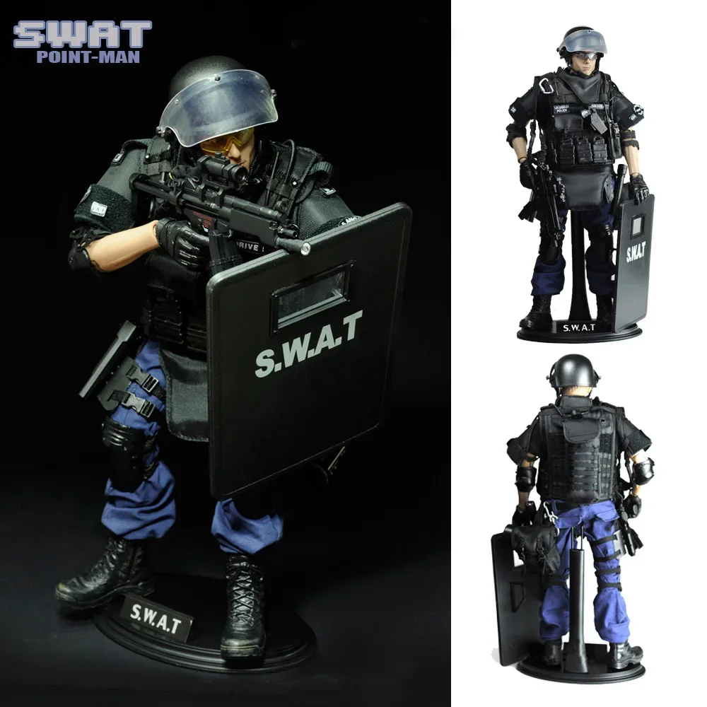 12 "1/6 Quy Mô Quân Mô Hình Cảnh Sát Nhân Vật Hành Động SWAT Assaulter/Breacher/Điểm Người Quân Đồ Chơi bé Trai Quà Tặng Giáng Sinh