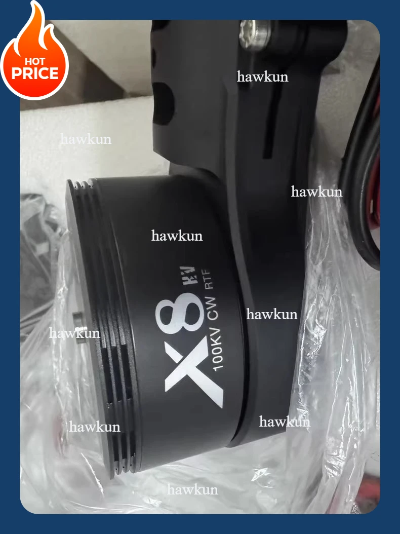 

Hobbywing X8 Power System XRotor PRO 8120 100KV Двигатель 80A ESC 12S 14S 3011 Пропеллер для EFT JIS 10L сельскохозяйственного дрона