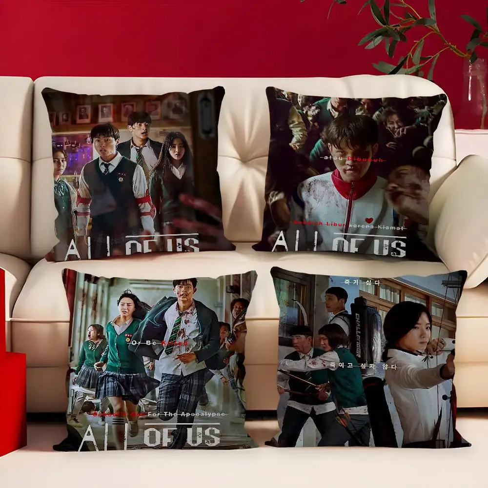 

Популярная наволочка J-Jigeum U-Uri H-Hakgyoneun K-Dram для дивана, декоративная подушка, чехол для подушки, домашний декор