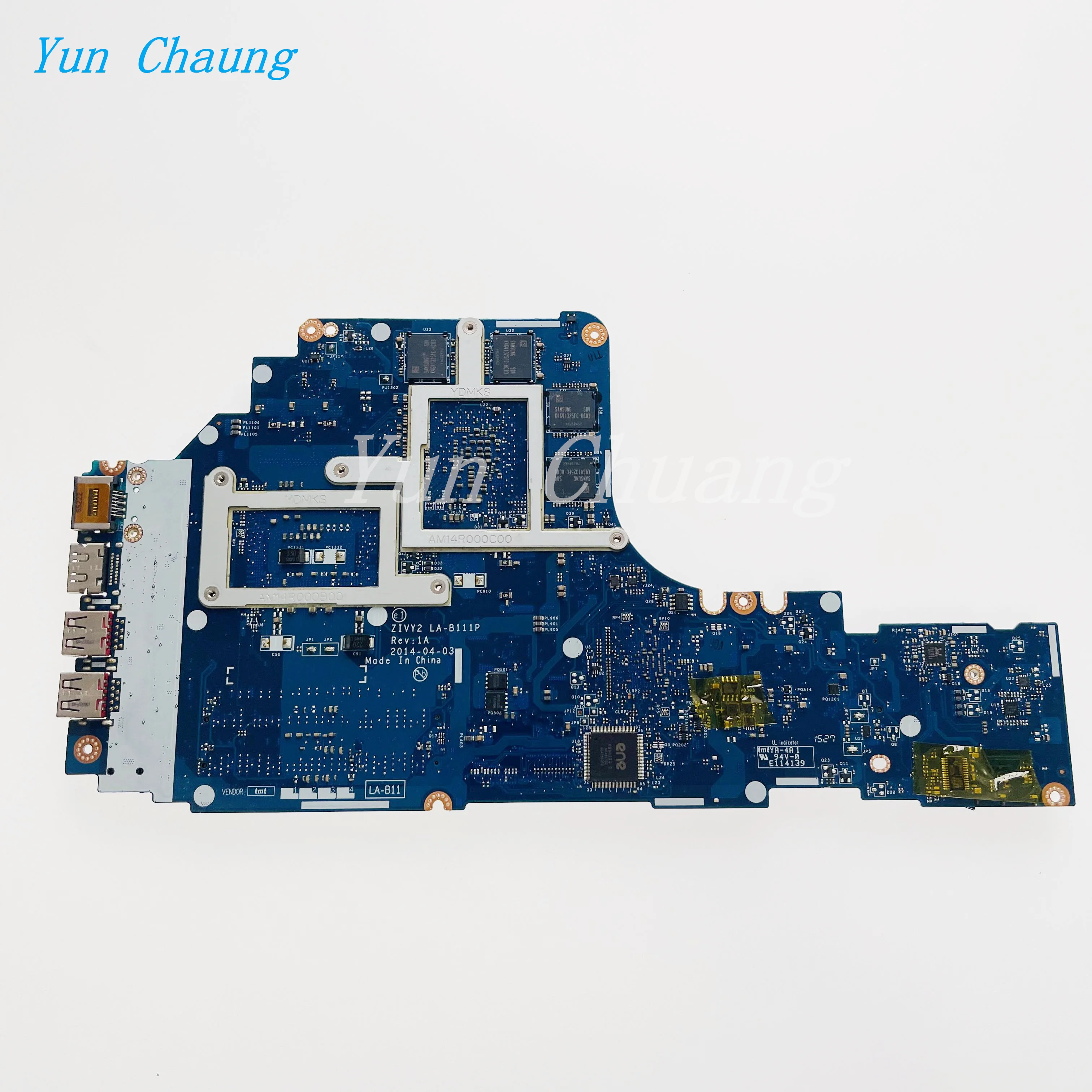 Imagem -05 - Motherboard para Lenovo Ideapad La-b111p Y5070 Motherboard com i5 I74710hq I7-4720hq Gtx960 860m 4gb Gpu Fru:5b20h29172 Zivy2-laptop