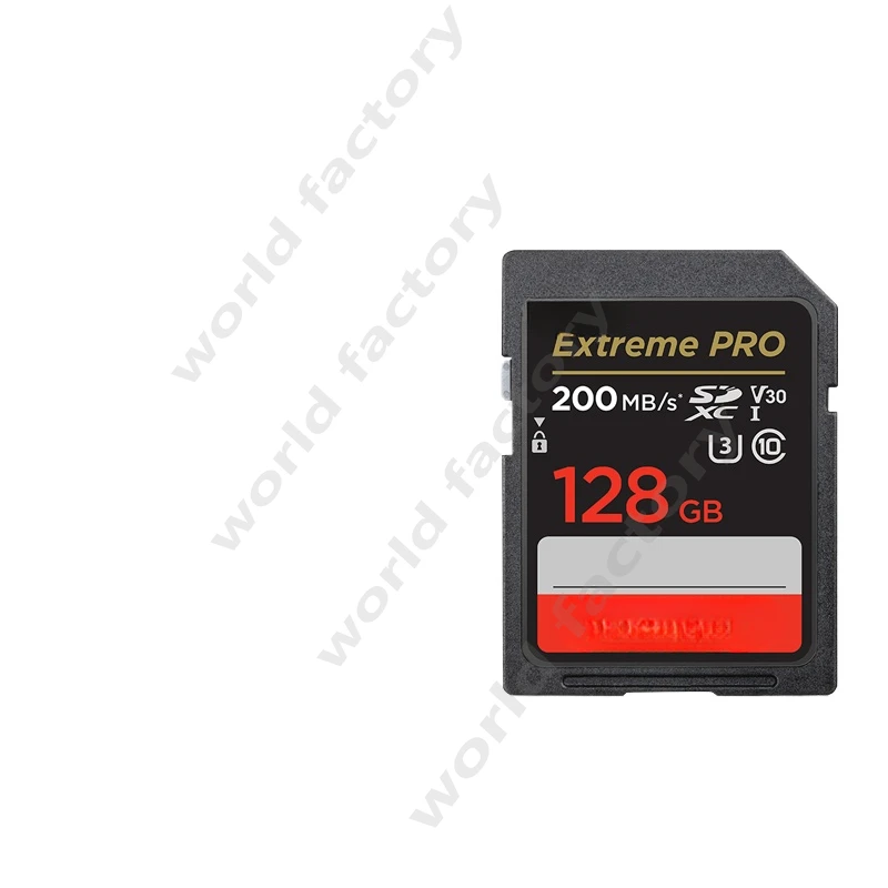 128G image card 200M/S high speed U3 micro SLR camera 4K high definition memory card SDXC card 128g