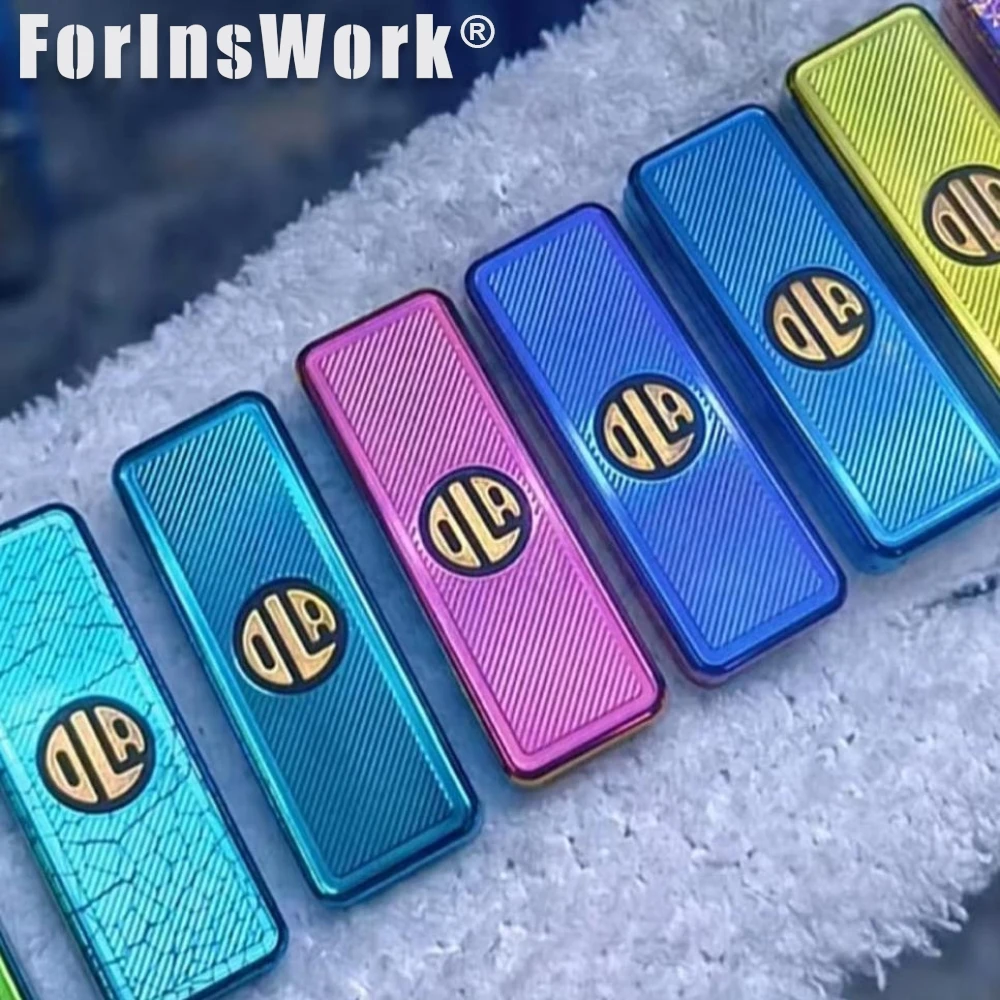 

DLEDC Random Color Dingling Mechanical Zirconium Alloy Push Slider Anxiety Stress Relief Fidgets Toys