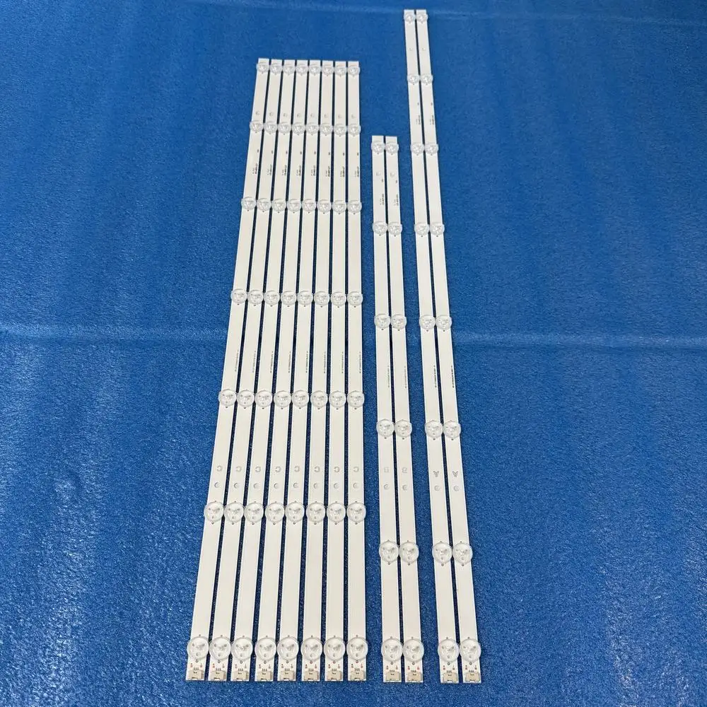 Full set LED Strip For Vestel 70U9600 70UA9630 VES700QNTT-02-Z02 CV700U2-T01 RF-CF700002BF30-0601 A1 RF-CF700002CF30-0701 A1