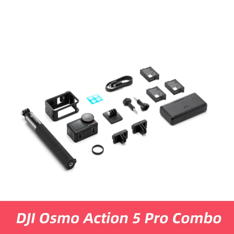 DJI Osmo Action 5 Pro 1/1.3″ sensor, 4 uur verlengde batterijduur, dubbele OLED high-brightness touchscreens, DJI Osmo Action 5 Pro - afbeelding 1