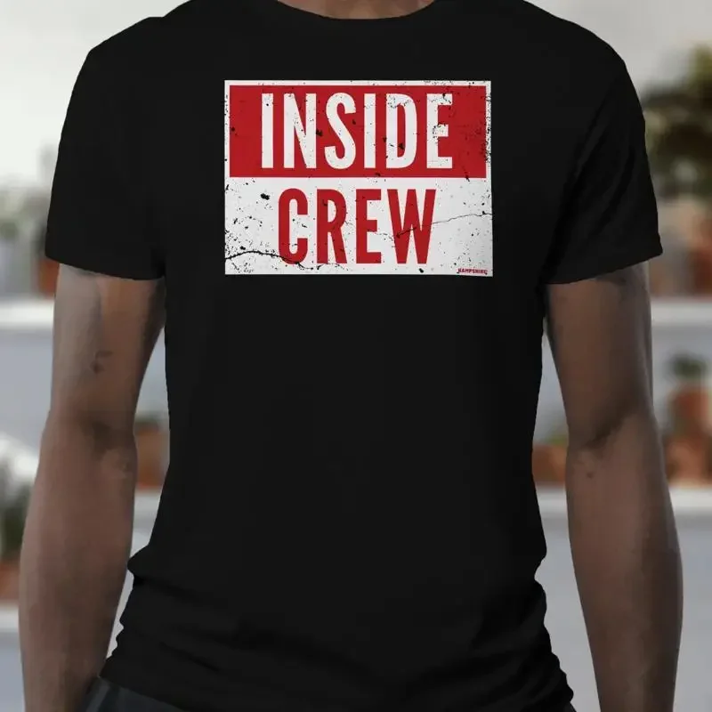 Southampton T Shirt  INSIDE CREW  Hooligans  Hampshire Organic Unisex