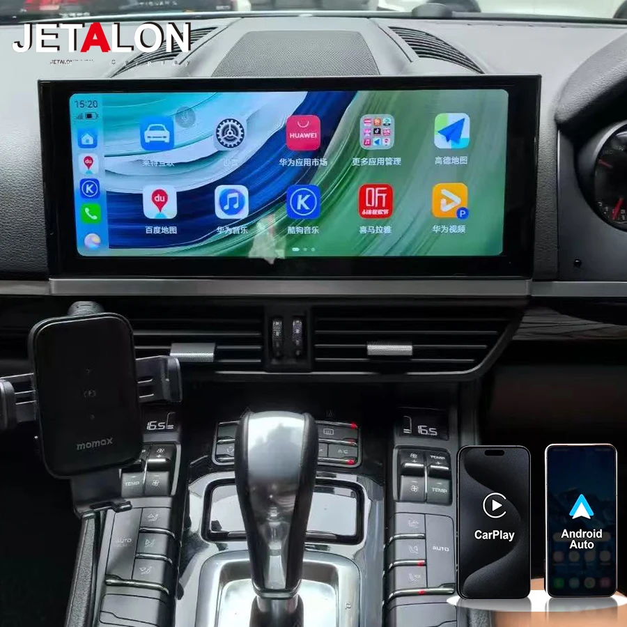 For Porsche Cayenne 2010-2017 Android 15 Car Radio Touch Screen Auto Multimedia Video Player Stereo BT Wireless CarPlay GPS 4G