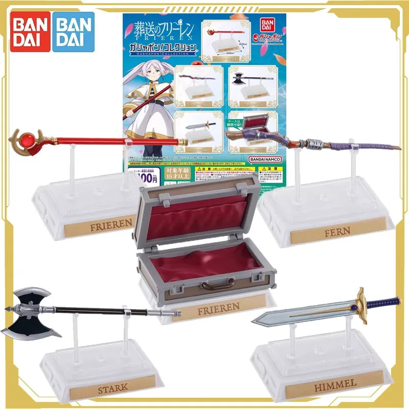 

Bandai Original Gashapon Frieren: Beyond Journey's End Props in Miniature Play Action Figure Toys for Boys Girls Kids Gift