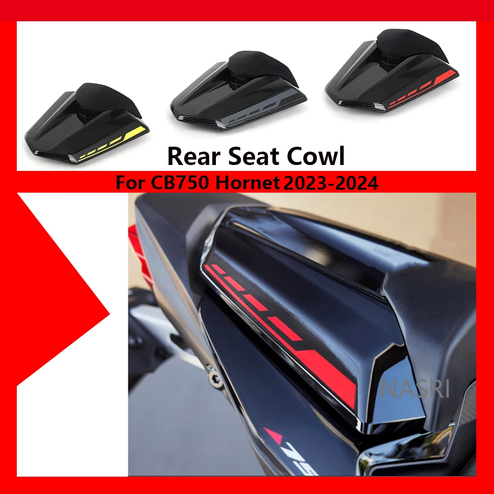 

New Rear Seat Cowl Cover Rear Tail Fairing Black Motorcycle Accessories For Honda CB 750 CB750 Hornet 2023 2024