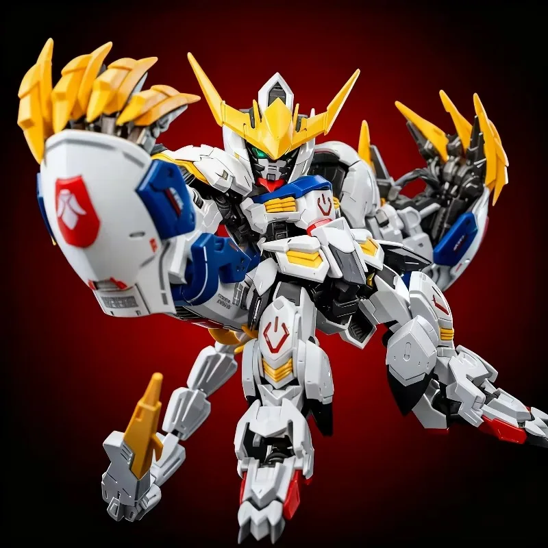 

Коллекционная фигурка MGSD Barbatos Lupus Rex: Сборная модель робота-меха с подвижными элементами и расширяемыми когтями – идеальный подарок для фанатов