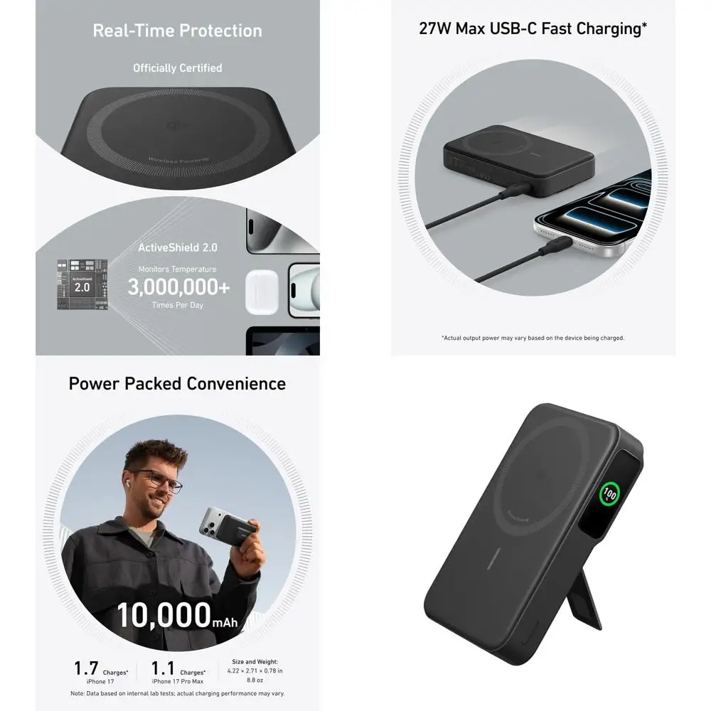 15W Qi2 Certified M…