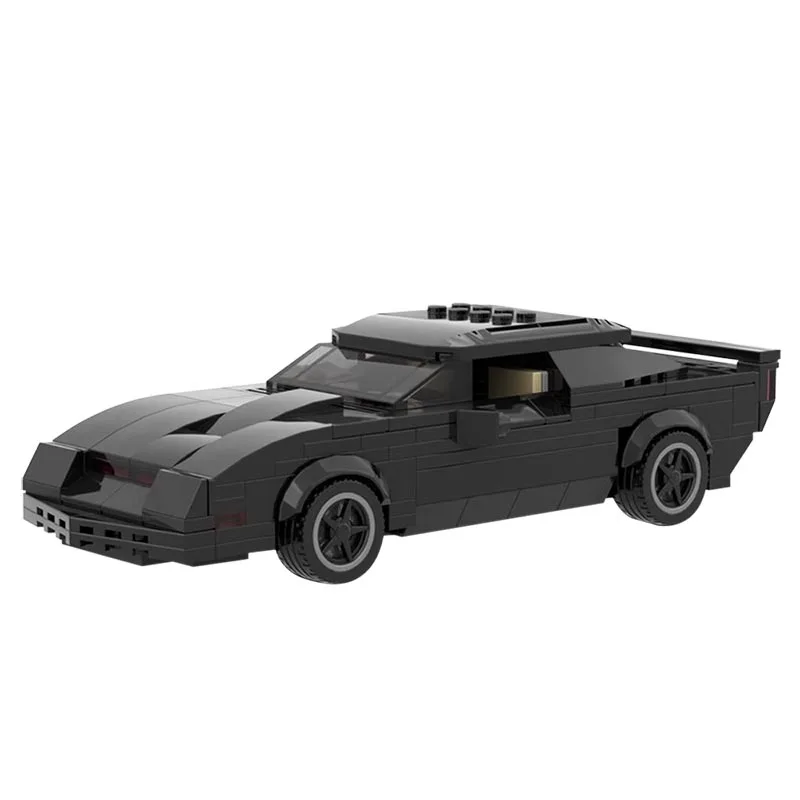 MOC MOC-21389 Knight Rider KITT Pontiac Firebird Sports Car Racer Building Blocks Brick Creative Garage Toys Boys Birthday Gifts