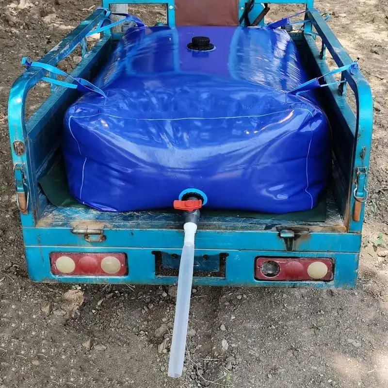 المحمولة سعة كبيرة تخزين المياه المثانة الحاويات طوي المياه المثانة خزان التخييم حديقة في الهواء الطلق RV المياه في حالات الطوارئ #6