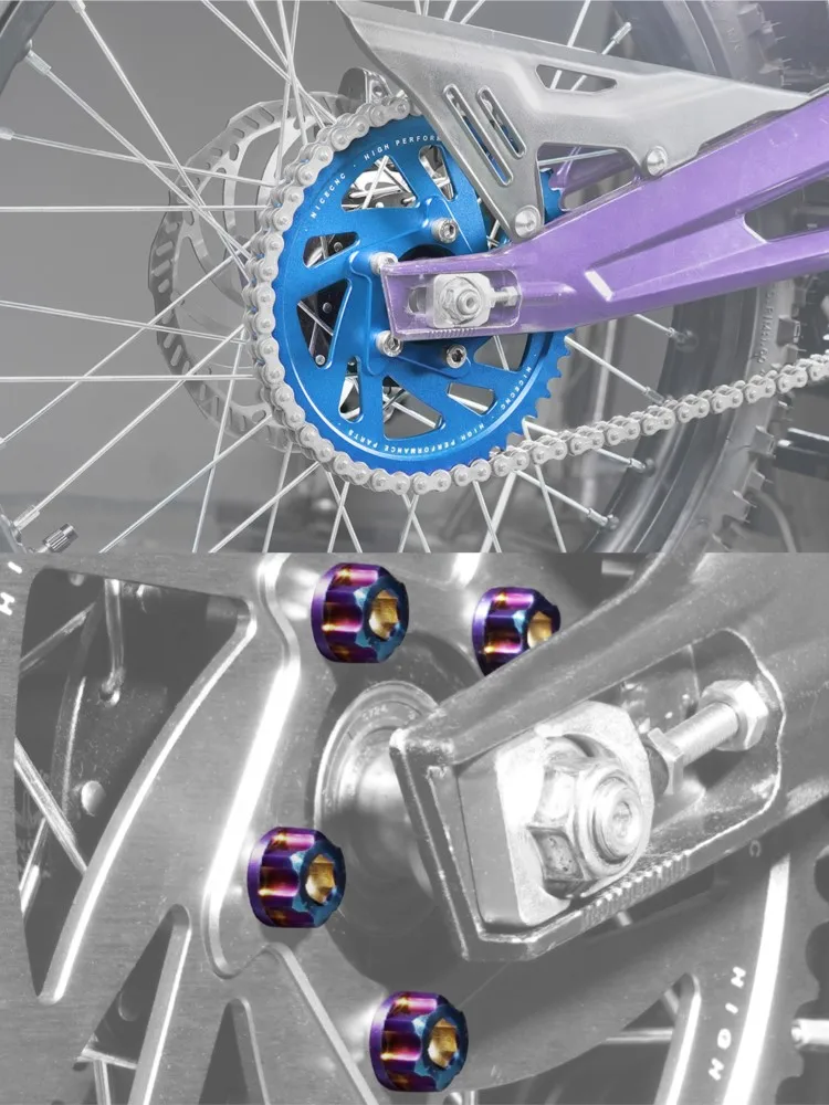 AliExpress NICECNC 48T Rear Sprocket & Rear Sprocket Bolts For Surron light bee X light bee S L1E Segway X160 Segway X260 Sur-ron Bike Part