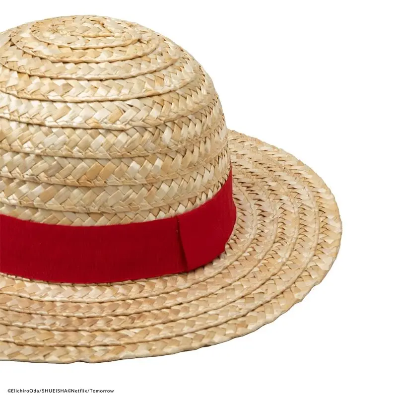 New One Piece Luffy Straw Hat Anime Cosplay Hat Pirate Costume Prop Sun Protection Hat Cartoon Gift For Fans Party Accessories