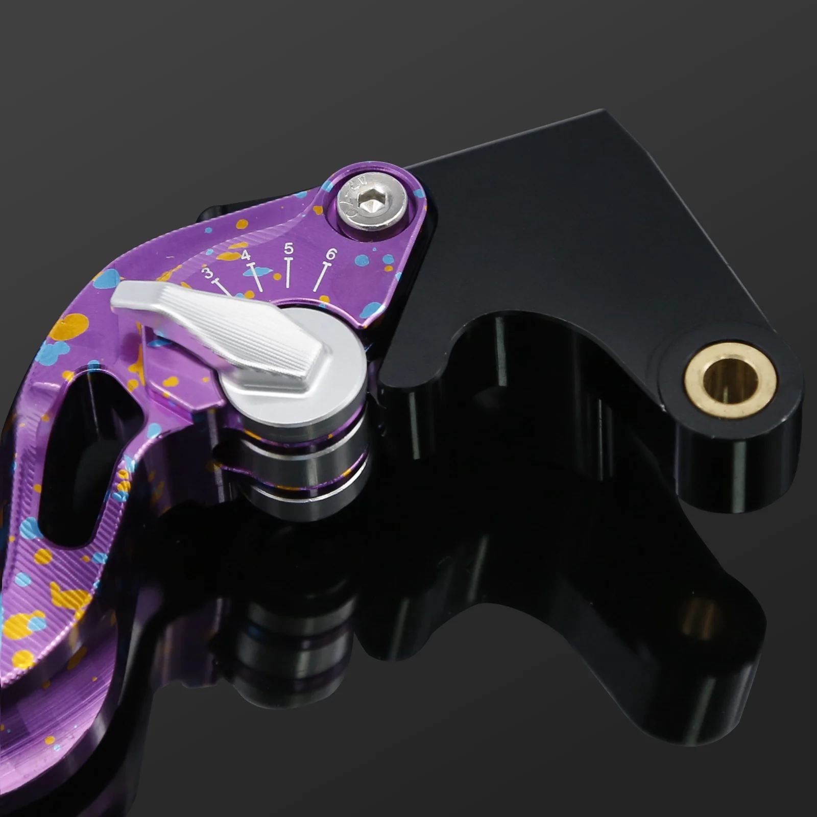 For Suzuki GSXR GSX-R 125 150 600 750 1000 1100 1300 GSXR600 GSXR750 GSX-R1000 HAYABUSA CNC Purple Adjustable Brake Clutch Lever