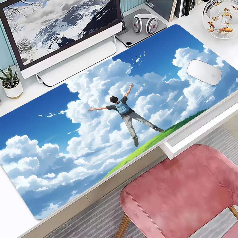 

Embrace And Feel The Sky Mouse Pad Gaming Mouse Pad, Mouse Pad with Edges and Non-Slip Rubber Base, Extended Mouse Pad
