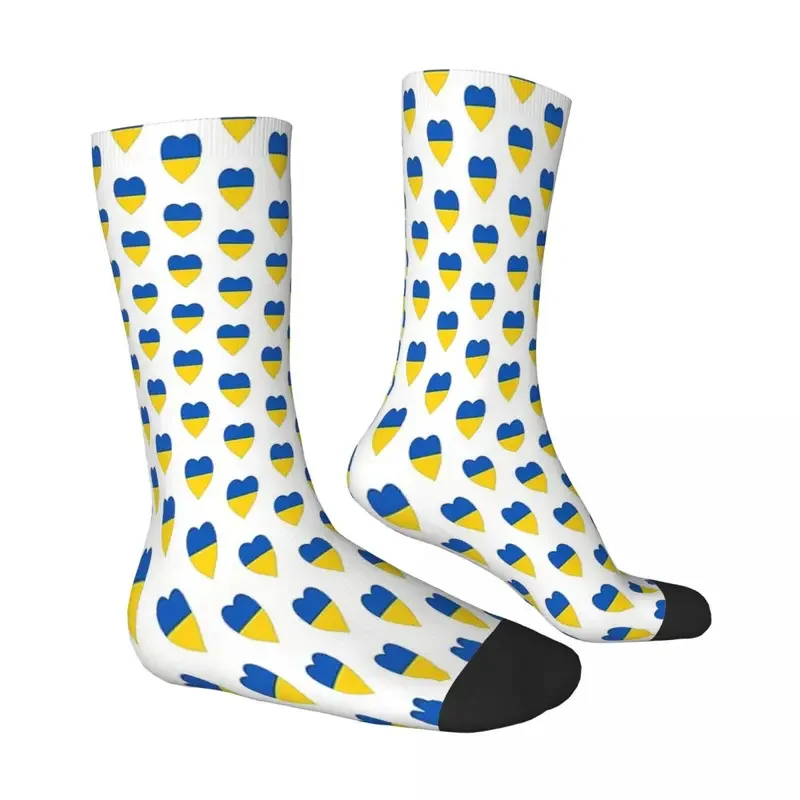 Y2K Ukraine Socks Male Mens Women Winter Stockings Printed