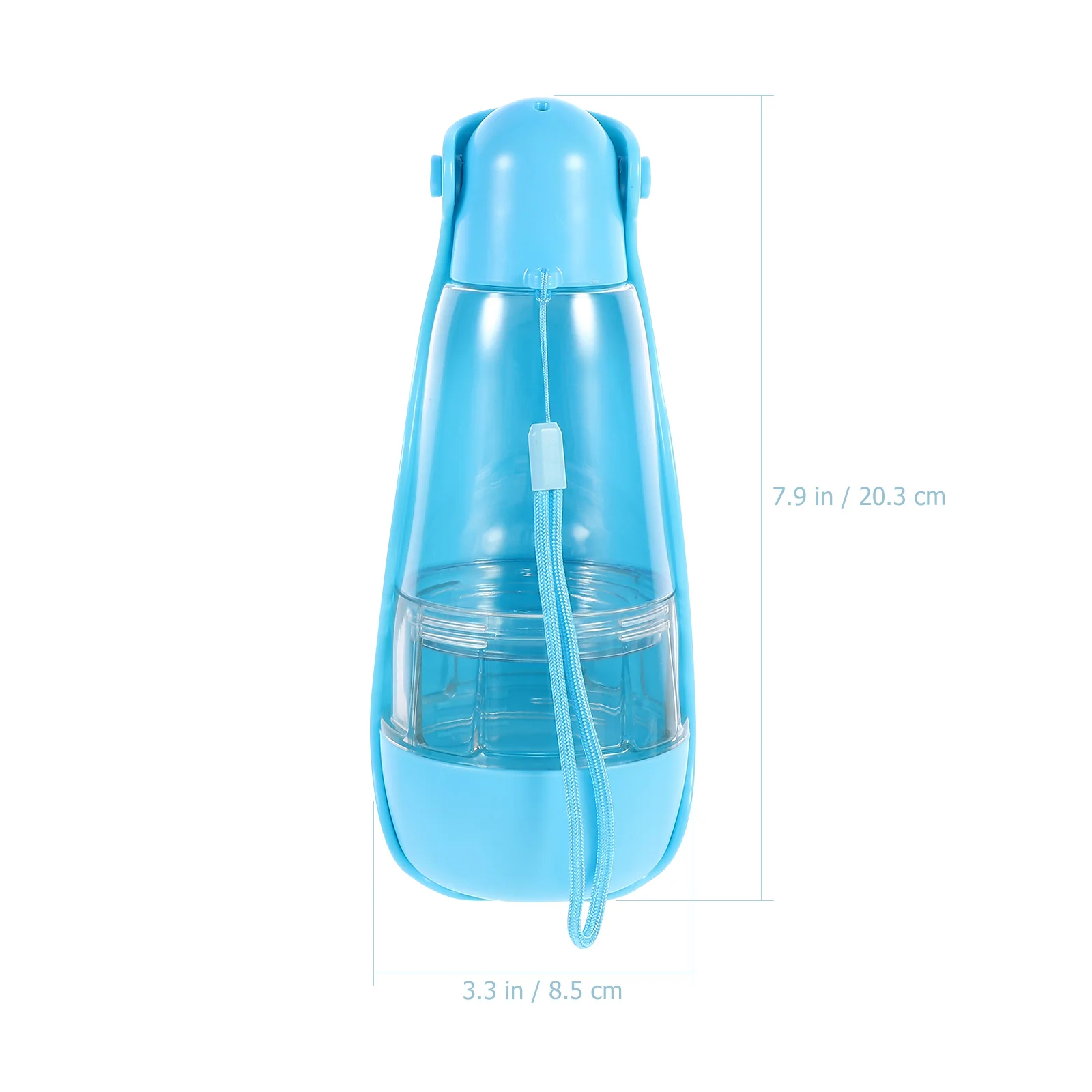 

Portable Pet Water Bottle Dog Feeder Leak Proof Travel Squeeze Cup Compact Size Safe Durable ABS PET Material Dog Travel