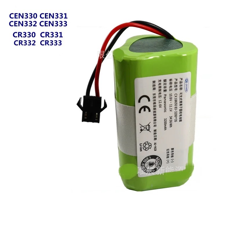 CEN330 CR330 Nuovo 10.8V 2800mAh Li-Ion batteria per Ecovacs CEN331 CR331 CEN332 CR332 CEN333 CR333 Robot Aspirapolvere Accessori