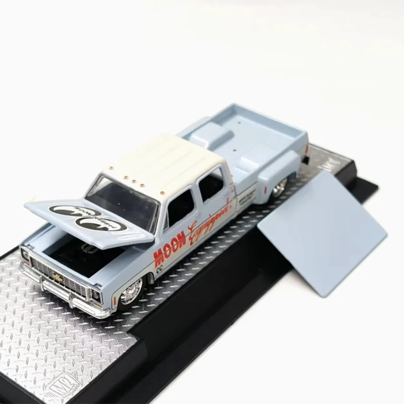 

M2 масштаб 1:64 расширенный низкий лежачий гоночный пикап моделирование сплав модель автомобиля статическая коллекция украшений классическая игрушка