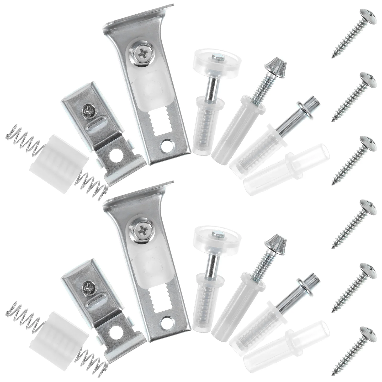

1 set Folding Sliding Closet Door Hardware Repair Kit Bifold Door Track Replacement Parts Cabinet Barn Pivot Hardware