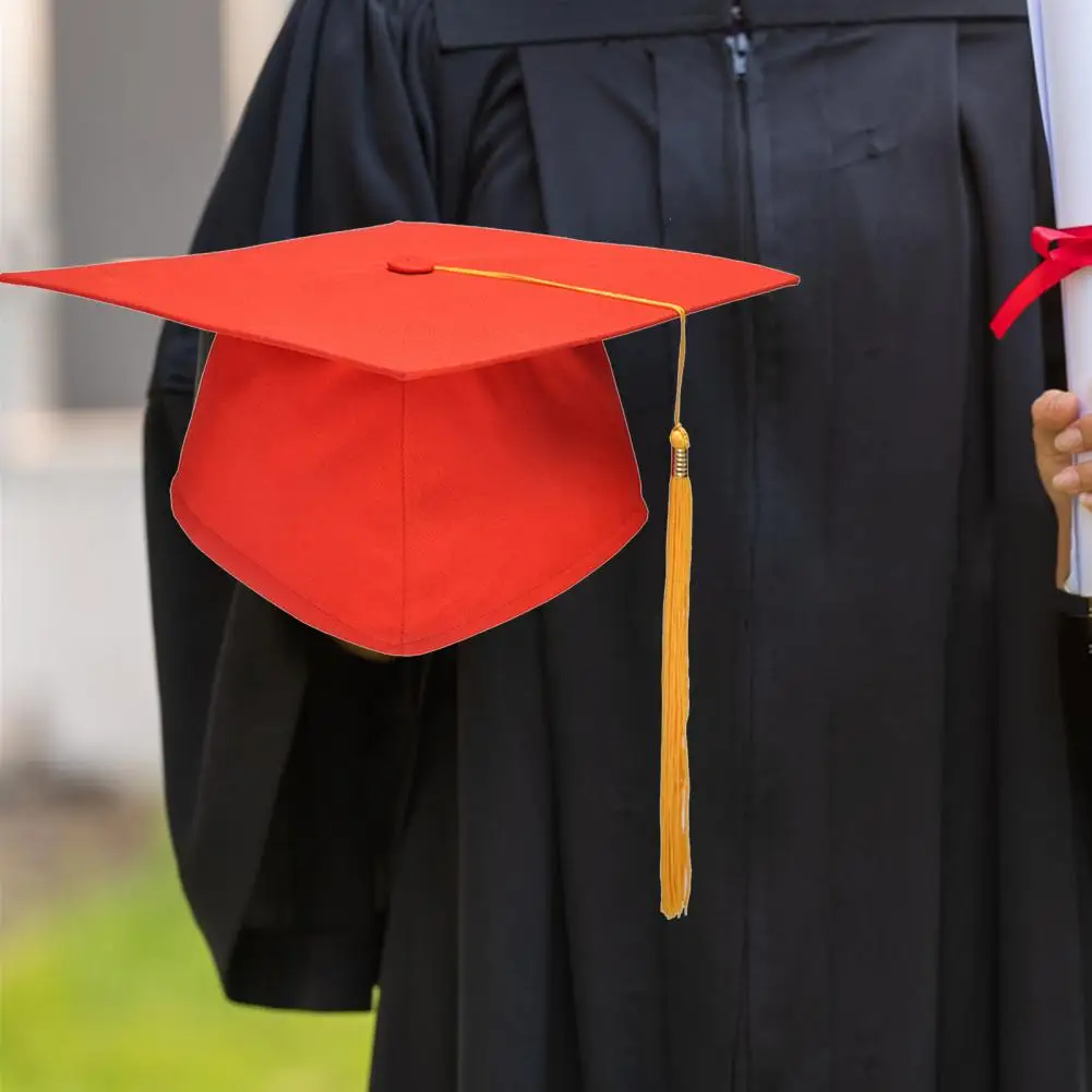 

Шляпа бакалавра Выпускная кепка с кисточкой Шляпа бакалавра на резинке Выпускное платье Шляпа мастер-степень Выпускная церемония