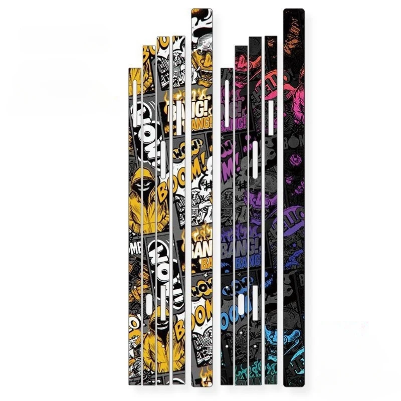 Цветной шарнир + Боковая Обложка для Samsung Galaxy Z Fold6 5 4 3, боковая наклейка, защитная пленка, чехол Fold5 3M, защитная наклейка