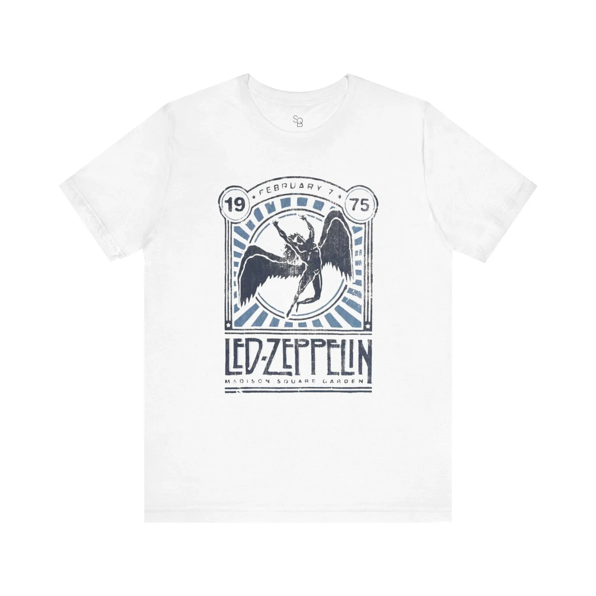 Blues T-shirt, Rock Band Pattern T-shirt, Retro Music Style T-shirt, Summer New Casual Unisex T-shirt