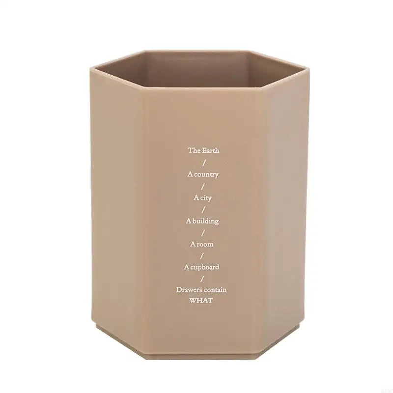 918C Многоцелевой практичный держатель для канцелярских принадлежностей Матовый держатель для карандашей из полипропилена для