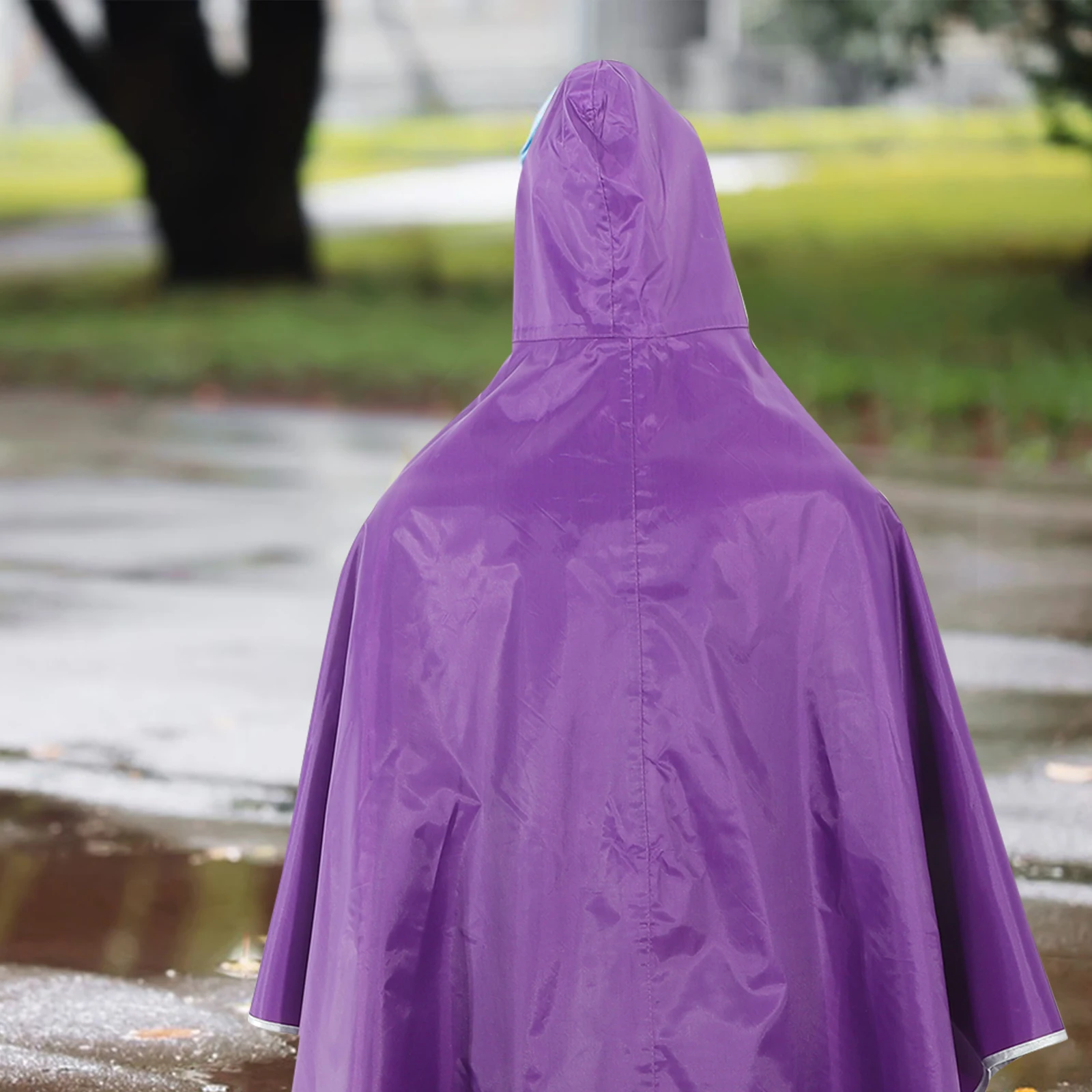 Electric Scooter Rain Coat Waterproof Windproof Bike Poncho For Men Women Teens Cycling Rainwear Outdoor Riding Gear