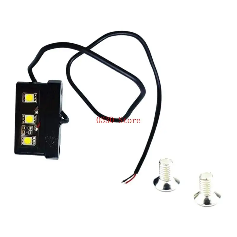 

Motorcycle LED License Plate Light Aluminum Number Plate Lamp Motorbike Part