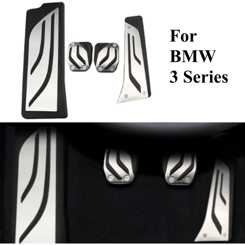 

Car Pedals for BMW 3/4 Series G20 G28 Sedan 2019 2020 2021 2022 Gas Brake Rest Pads Pedal Cover Stainless Steel Accessories