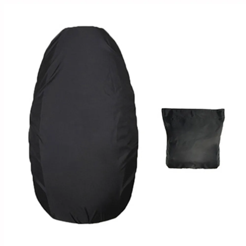 Motorrad Regen Sitz bezug Aufbewahrung tasche flexible wasserdichte Sattel bezug schwarz 210d Oxford Tuch 45x72cm 52x82cm 60x92cm 70x115cm