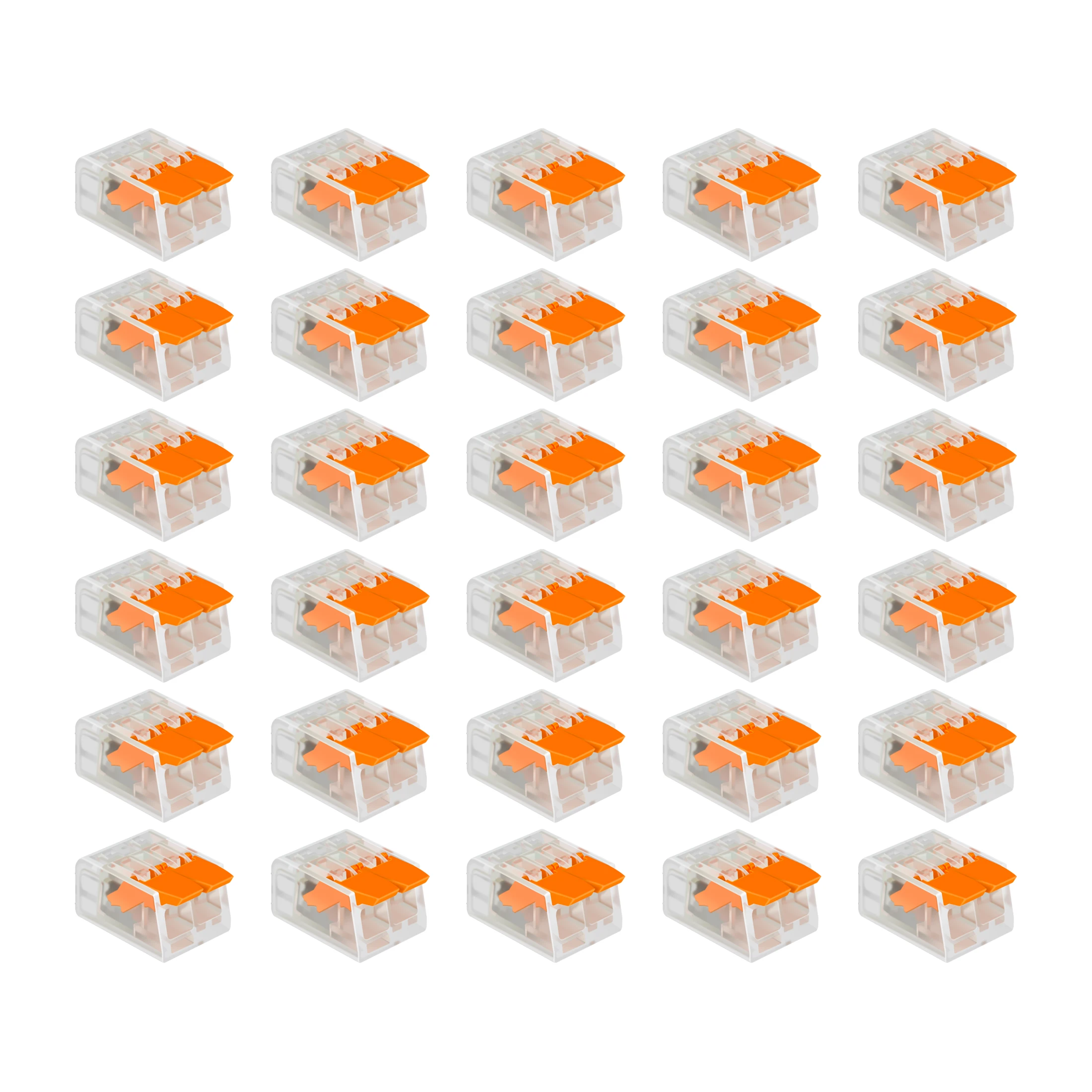 30PCS Quick Connector Universal Type Plug In Terminal,Electrical Equipment Wire Connectors