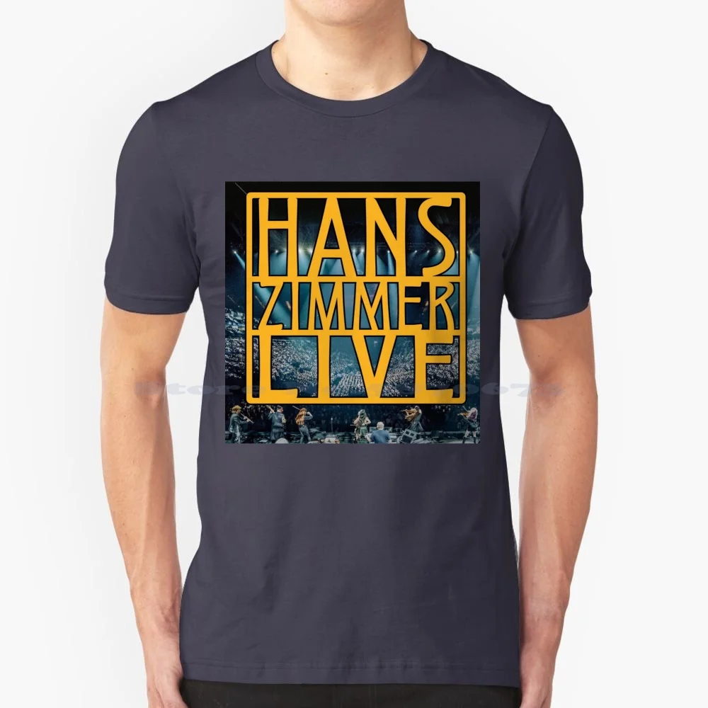 Hanz Zimmer Tour 2023 Live T Shirt 100% Cotton Tee Hanz Zimmer Tour 2023 Live Masnovem