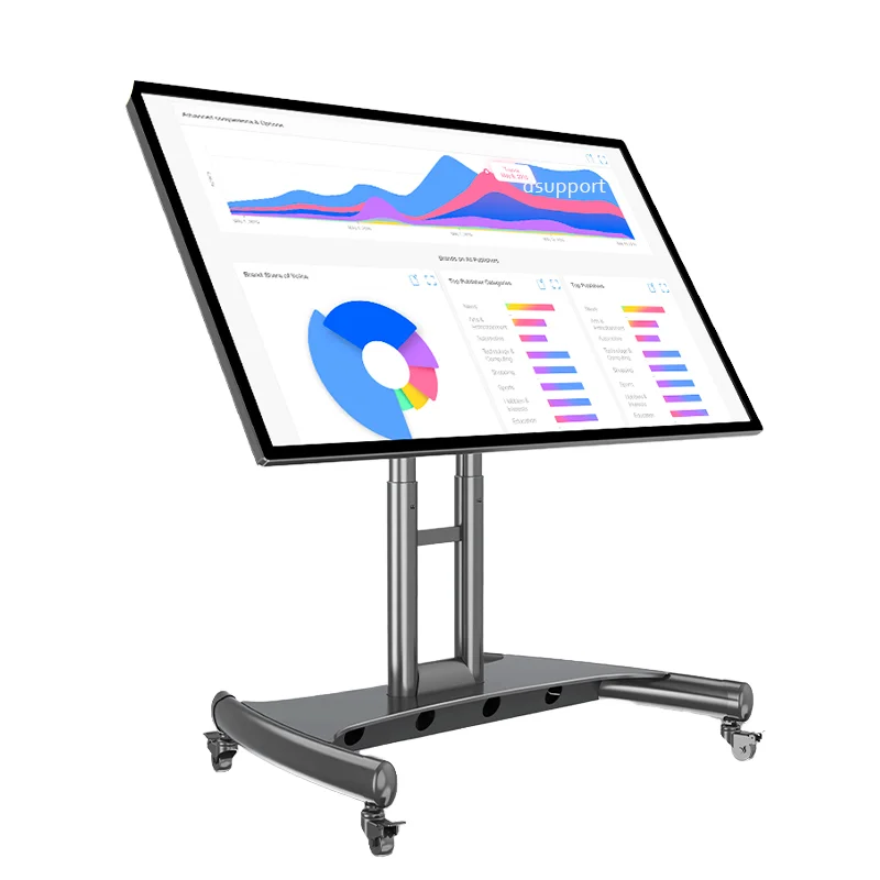 

NORTHBAYOU AVA50 Heavy Duty TV Mount Cart Mobile Stand For Most 32-70 Inch Flat Panel LED LCD TV Supports 45.5KGS