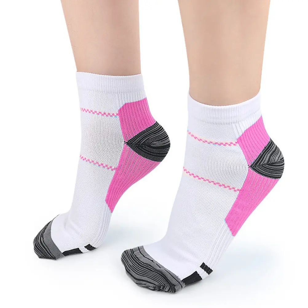 

6Pairs Compression Socks for Men and Women Targeted Support Breathable Quick-Drying Sports Fitness Running Cycling Hiking Socks