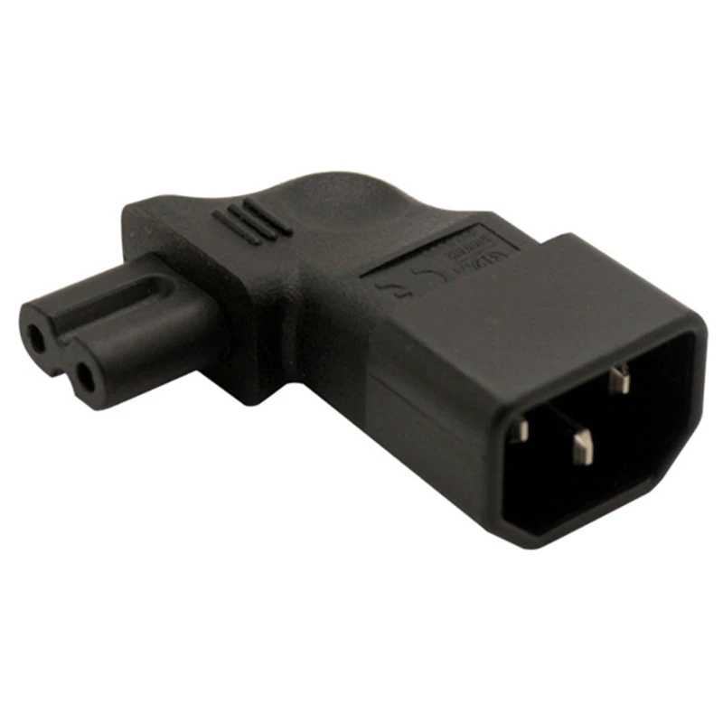 IEC 320 C14 Male to IEC320 C13/C5/C7 Female Adapter Conversion Plug 3-pin Socket Dropshipping