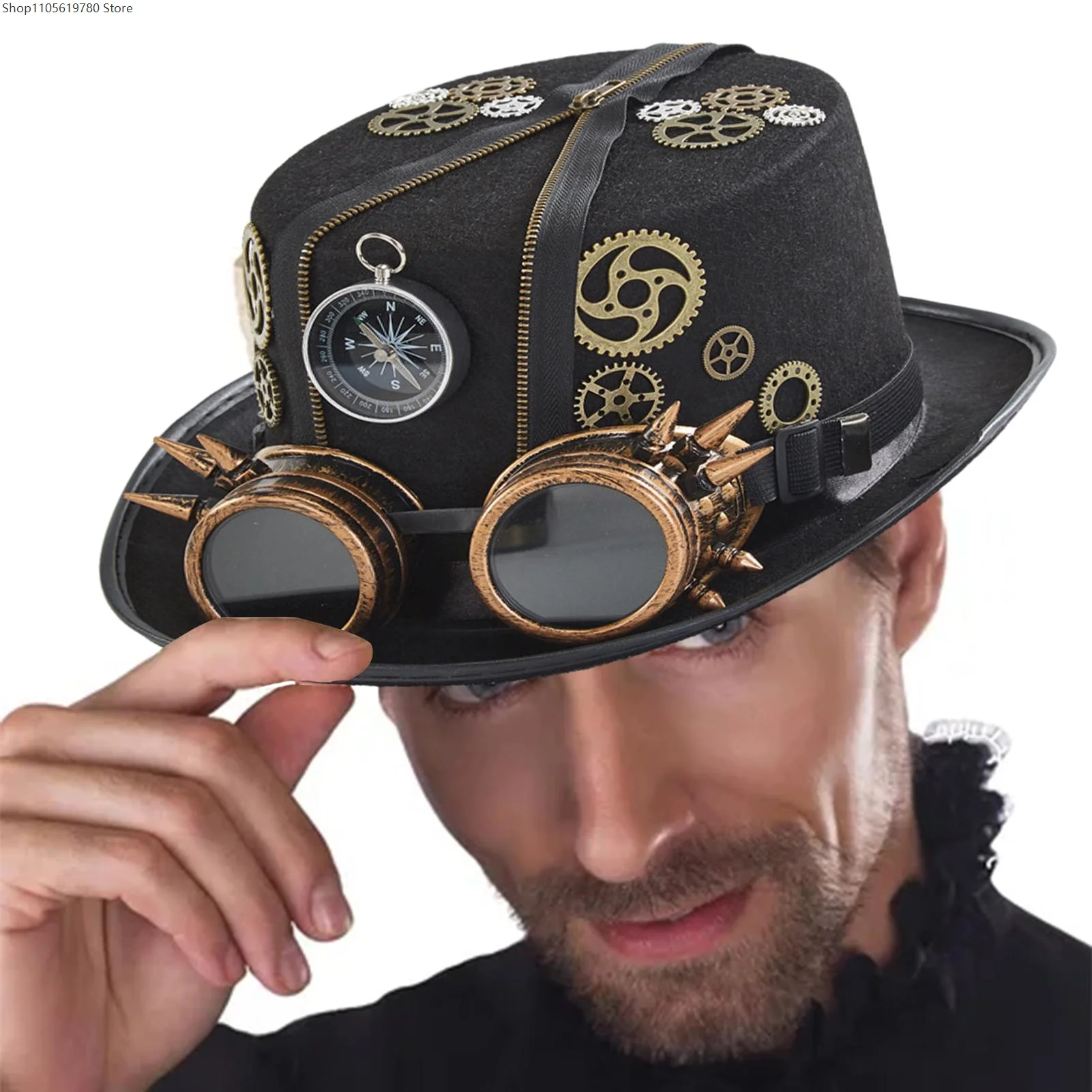 Sombrero retro Steampunk unise - Detachable Cosplay Prop reseña y precio