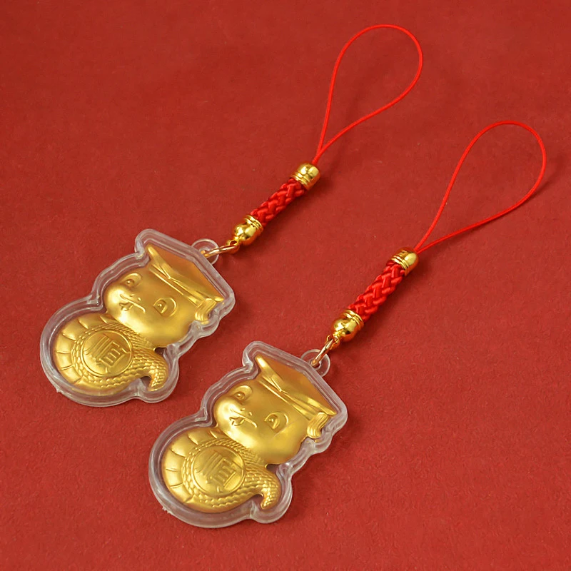 2025 год змеи Новый мультяшный Змеиный брелок ремешок Ремешок Сумка Очаровательное украшение подарок